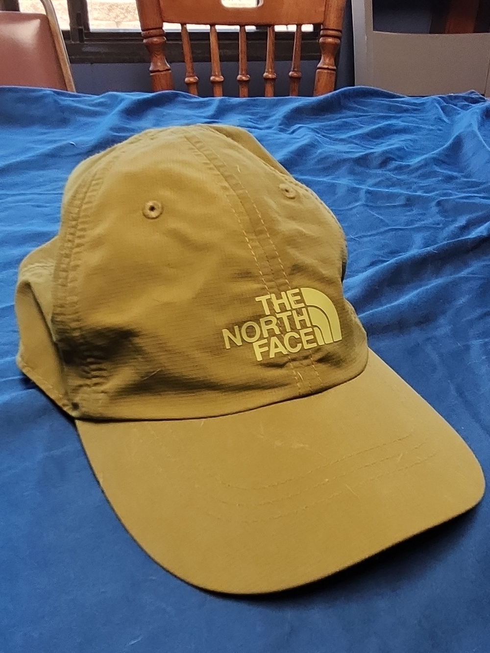 The North Face Men's Olive Cap with Logo - Picture 3 of 5